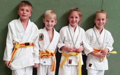 Judo-Anfänger sehr erfolgreich