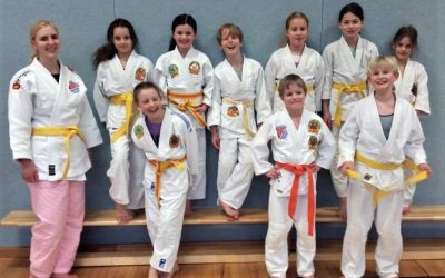 Vier Stadtmeister und neue Gurte