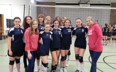 BTSC Volleyballerinnen auf Platz 1