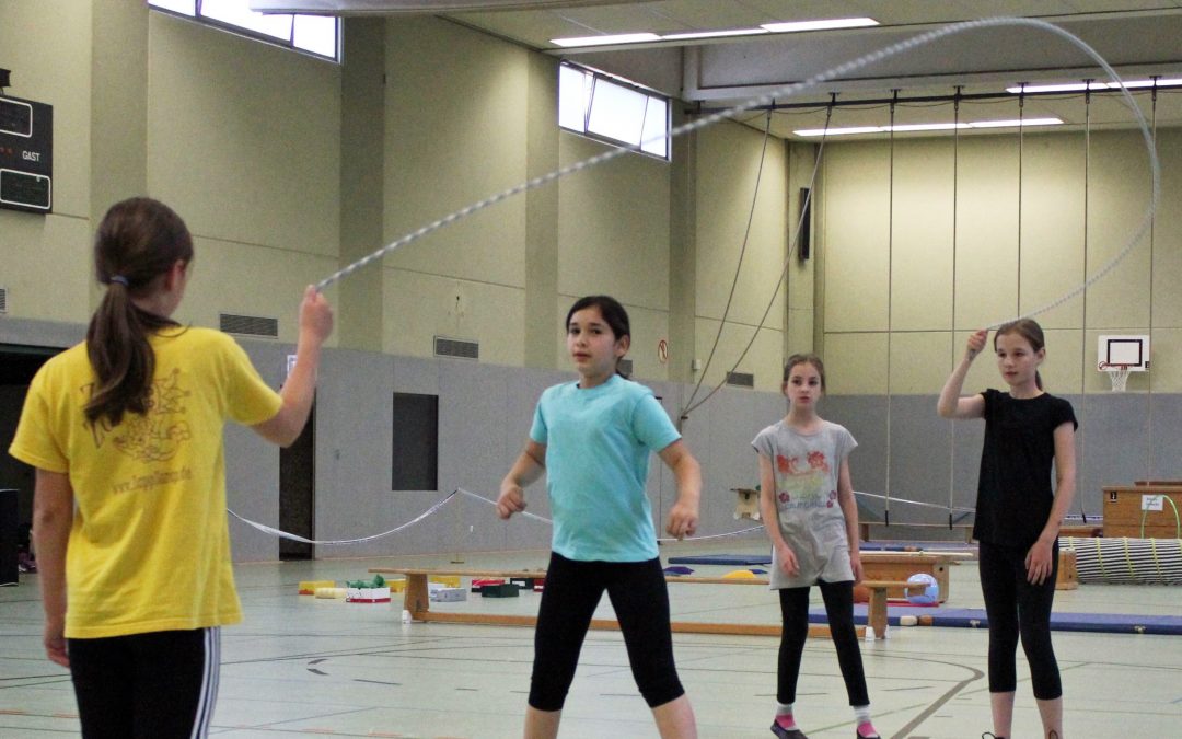 Seilchenspringen mit Pfiff