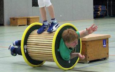 Manege frei in der Sporthalle