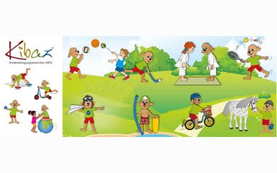 60 Kinder beim BTSC-Kibaz