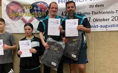 BTSC Tischtennisdoppel erfolgreich