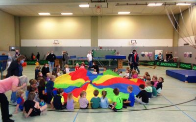 Viele Kinder bei der Kinderolympiade des BTSC