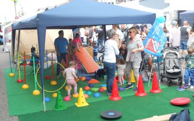 Großer Andrang am Stand des BTSC beim Hauptstraßenfest
