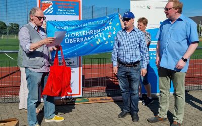 #Sportehrenamt überrascht Frank & Mike!