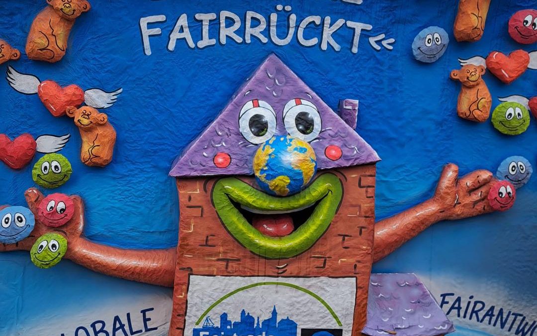 Unentwegte scheuten nicht das Wasser zu Rosenmontag